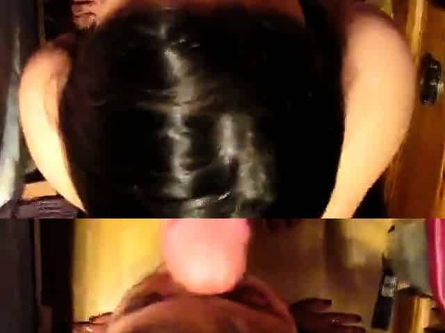 Kinky Amateur MILF Gives a Sensual Blowjob