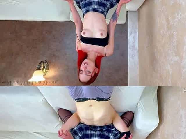 Cheating gf stops pill, penetrates partner. Jizz in pussy.
