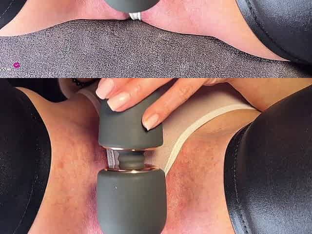 Squirt and Orgasm with Loud Moans Experienced by My Pussy From Clitoral Masturbation with Big Vibrator