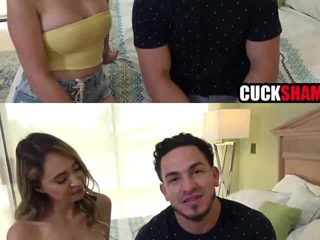 Sex with ex in front of cuckold spouse