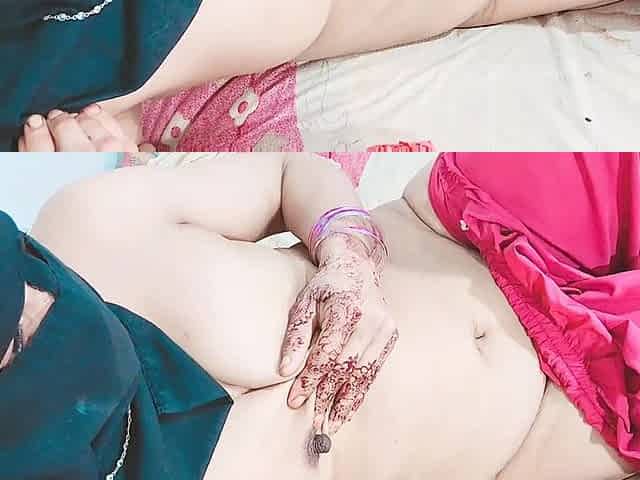 Big Dildo Fucking Awesome Desi Hot Girlfriend Wearing Hijab Live Sex on Webcam