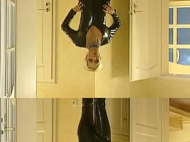 Short haired blond wench enjoys hard sex