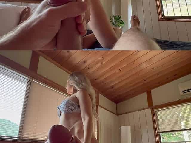 Horny (big Tits) Housewife Gets Wild with Big Dick Neighbor
