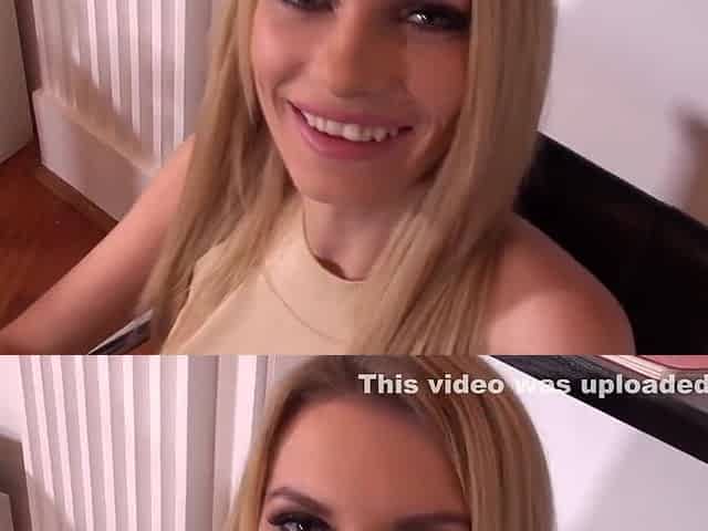 The Dick Gobbler - Hot Blonde Teenage 18+ Secretary Sucks Big Cock - Dick Hot And Lana Roberts