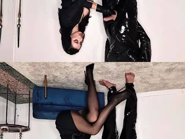 Cum eating slut - Huge Cumshot Handjob