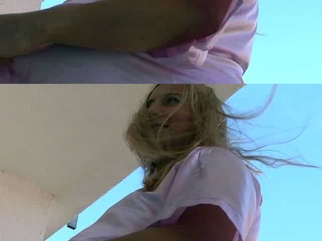 Big Boobed Blonde Masturbates With A Dildo In The Bathroom