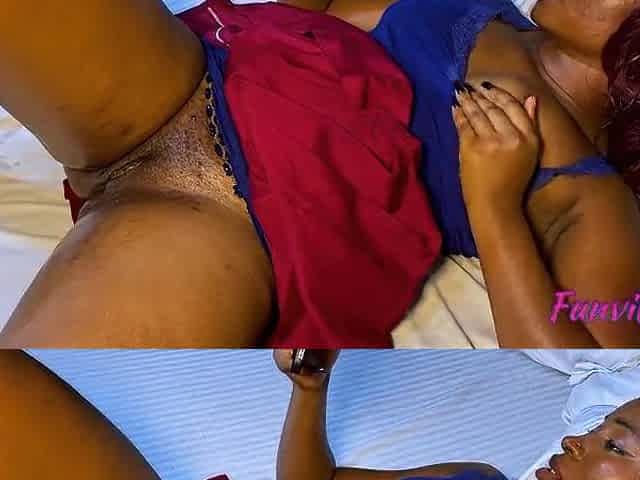 Caught her watching porn and gave her a BBC