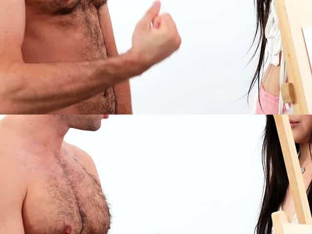 Big dick poser for a petite Asian