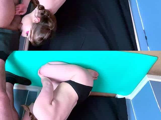 Blowjob and handjob by amateur czech babe