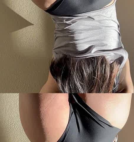 The Caring Doc Is Stuffing Her Hairy Asian Pussy with Her Panties