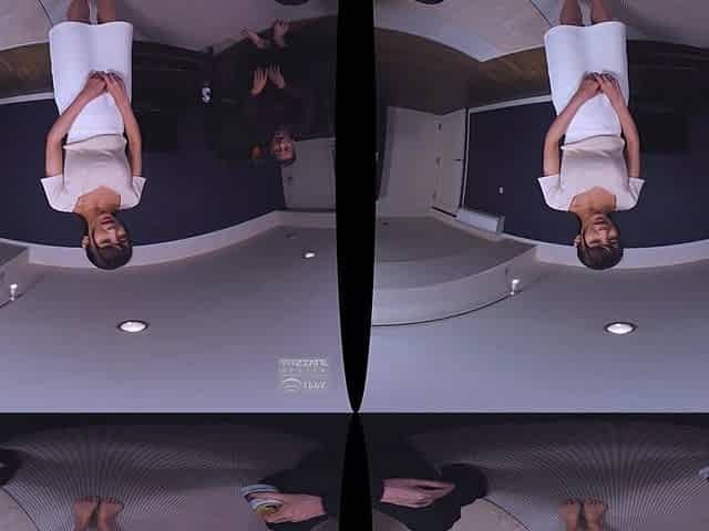 Asian nude girl VR xxx video