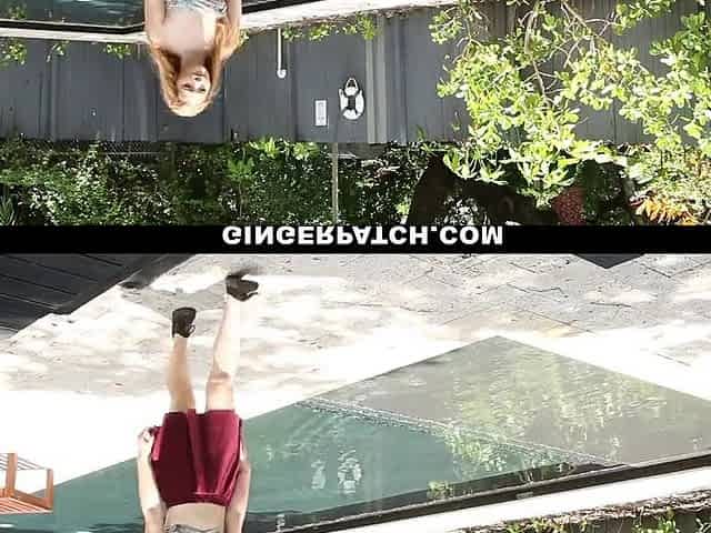 GingerPatch - Strawberry Blond Tiny Fucked By Neighbour