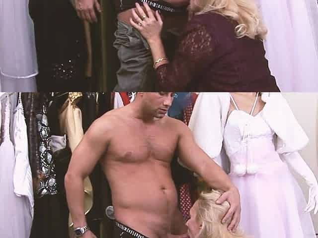 Slutty Matures Scene-2_mature Blonde in Lingerie Wants a Big Cock in Her Hairy Pussy