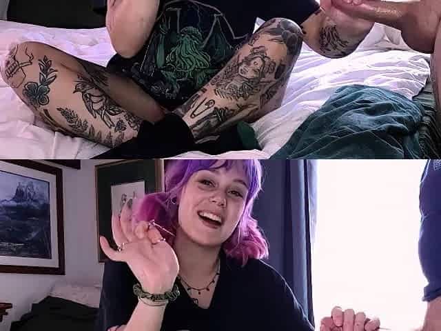 Mythicmaggie - Hj On Alpha Cei For Chastity Sub