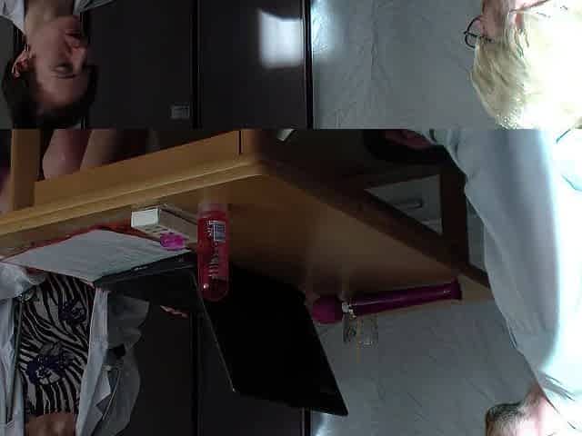 peculiar boy raunchy exam by hot lady doctor