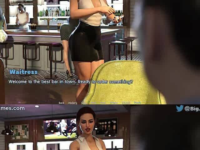 Temptations are everywhere #7: Redhead tattooed stripper gets screwed in the booty (HD Gameplay)