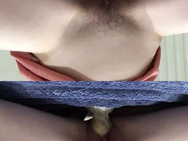 Amateur solo jock jerks his throbbing cock