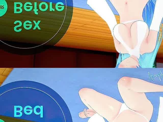 ASMR - Chica VTuber tiene sexo contigo antes de y terminar con un creampie en el culo
