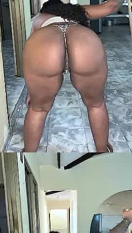 I like that u admire my booty whilst I clean!!