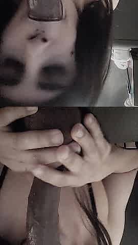 Gothic Femboy Sloppy Sex-toy Oral sex