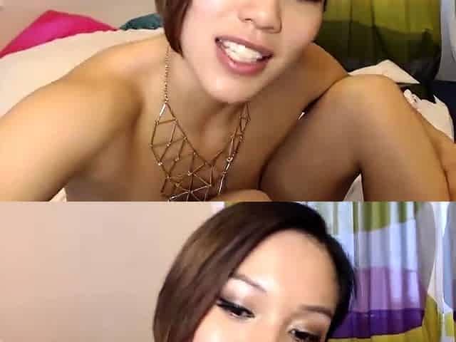 Adorable Japanese teen Izumi Koizumis pussy toyed until