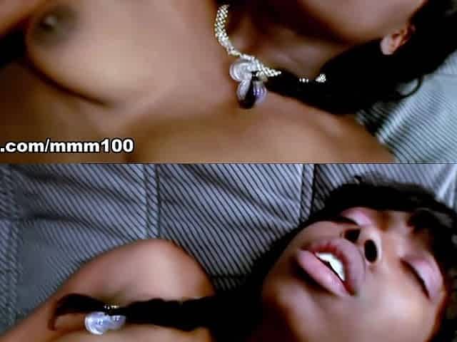 Young black schoolgirl Tiffany Chiles nailed by a big black cock - MMM100