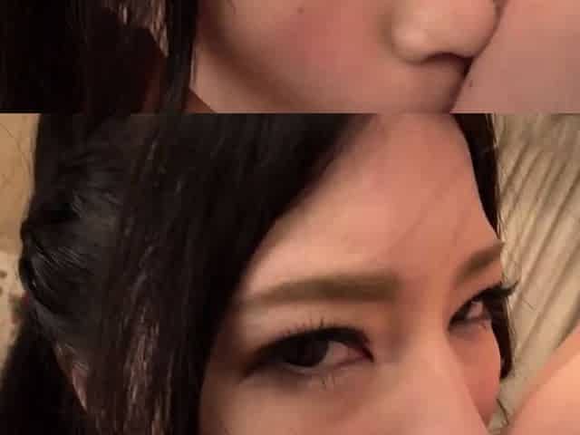 Sexy asian biotch Yua Saiki deep mouths cock with insolence