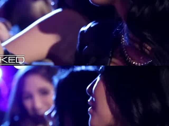 Naughty - Abella & Valentina Banged & Facialed In Night Club