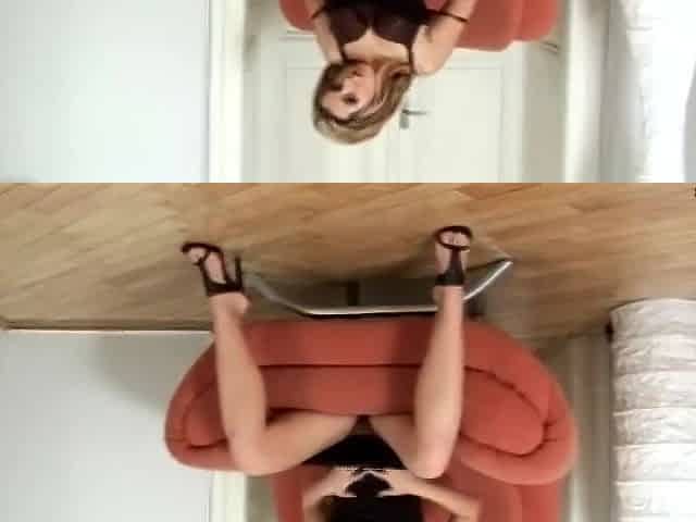 Hot Milf With Lesbian Friend Kissing