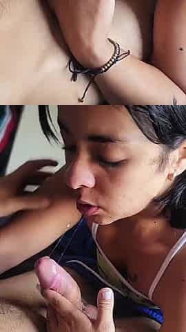 Intensive POV bedroom action with Nova Grey - Real homemade session
