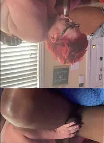 Mature Hotwife Sucking 10 Inch Black Cock