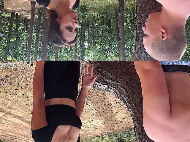His weenie stood in the CROOKED FOREST, I showed that I wasn't a log