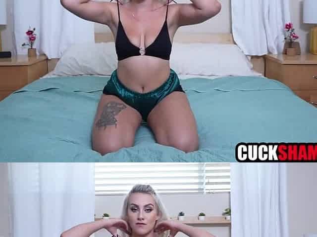 Wife bangs other man & records it for pathetic cuckold hubby