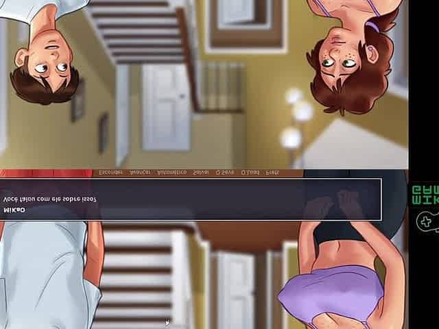 2D Porn Game, Summertime Saga video 115 - 2 Nerds Eating the Old Neighbour