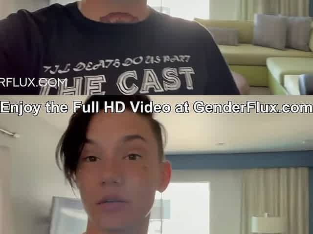 My Boyfriend wants me to Fuck His Ass with a Strap-on! April Olsed and Tony Slips for GenderFlux