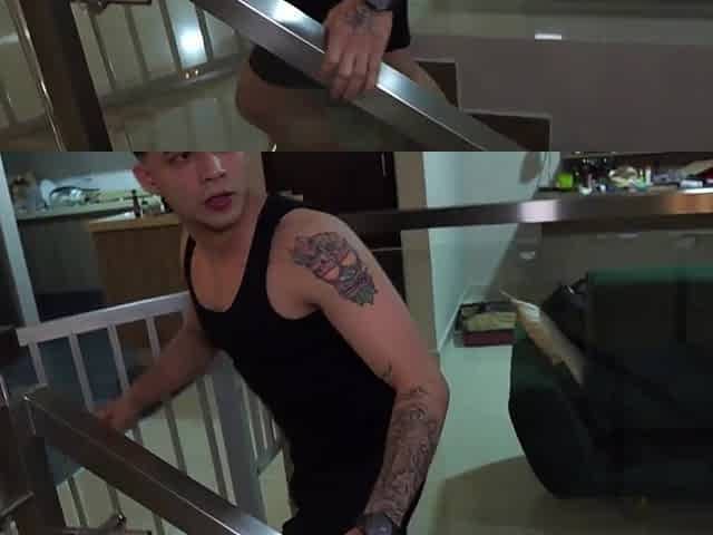 Voluptuous latina milf won't leave her white stepson's dong in peace