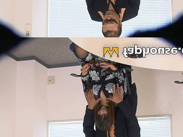 Hot Japanese adult movie star gets pummeled by
