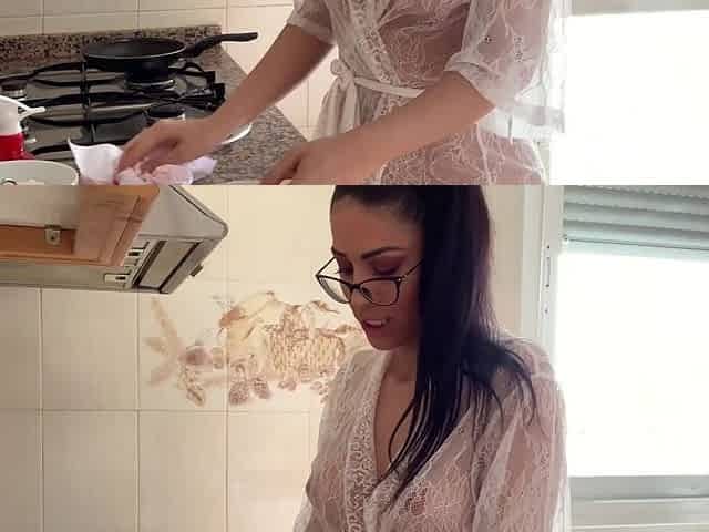 Julia's Solo Play with Favorite Ignites Wild Sensual Desire