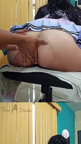 Big-butted Kitty Lets Me Worship Her Ass
