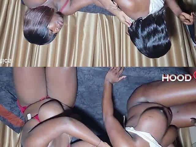 Curvaceous beauty shares passionate intense threesome desire