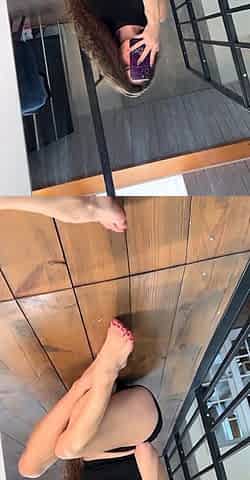 Hot ass brunette vibrator close up masturbation