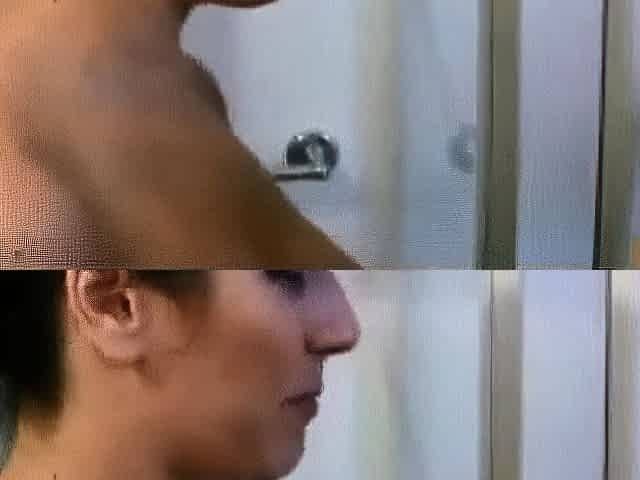 Big-Ass Brunette MILF Fucked in the Shower