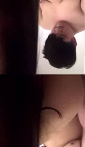 Amateur asian big babe suck and anal