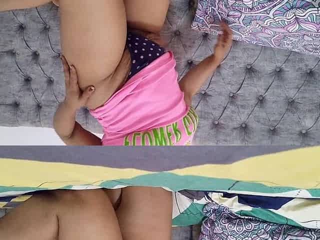 I'm Sinning!! Stepmom Has Cravings to Wet Her Pussy with Her Own Milk