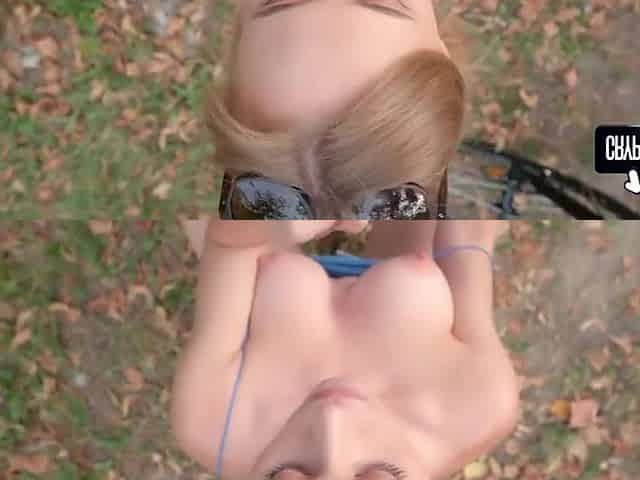 Mari Moore - Russian Davalka Coolly Sucks A Strong Cock In Nature