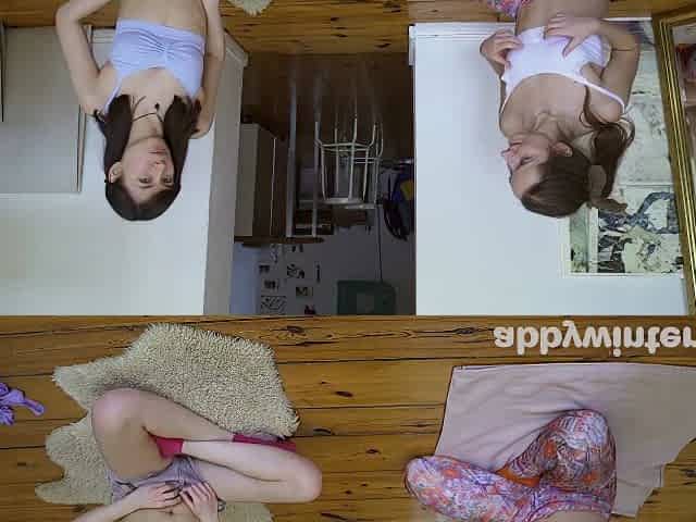 Two Shy Girls Are Fingering Pussies
