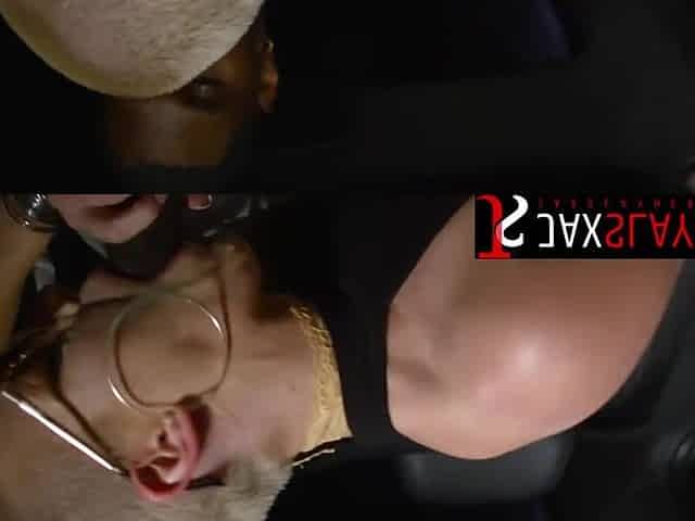 Lusty Sidra Sage Rides Hard BBC Whilst In The Car