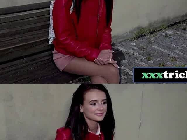 Public Pickup Ends with Nylon Ripping Snatch Pounding