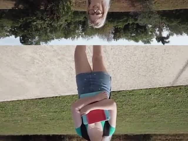 Nerdy white gal take a giant ebony schlong