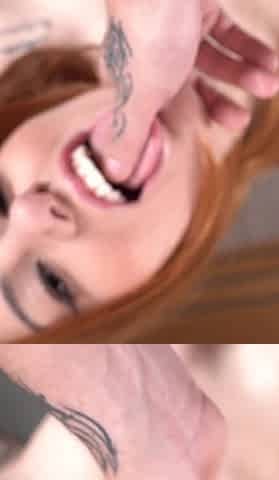 Beautiful Redhead Bella Ruiva Asking for a Big Cock